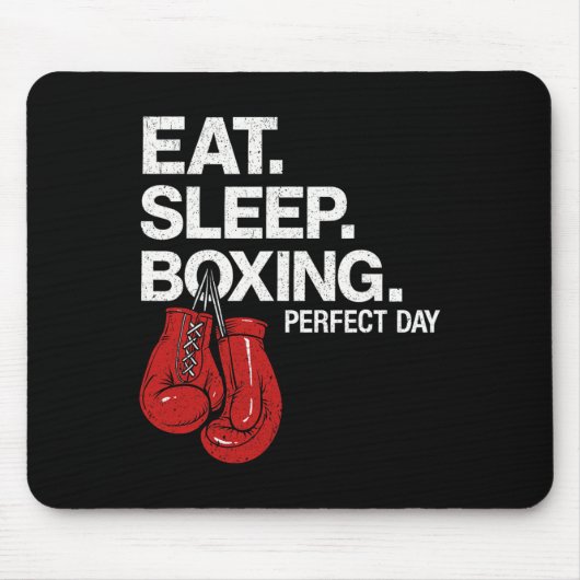 Sleep Boxing Gloves Boxer Kämpfen Kampf Spinne ess Mousepad (Vorne)