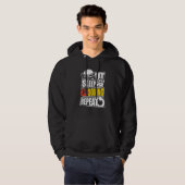 Sleep Boxing Wiederholen Spieler oder Trainer Hoodie (Vorne ganz)