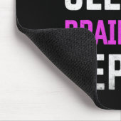 Sleep Brain Fog Wiederholung Fibromyalgie Bewussts Mousepad (Ecke)