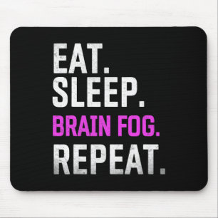 Sleep Brain Fog Wiederholung Fibromyalgie Bewussts Mousepad