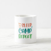 Sleep Camp Wiederholung essen - Das ultimative Cam Kaffeetasse (Mittel)