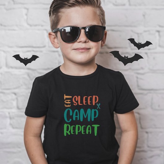 Sleep Camp Wiederholung essen - Das ultimative Cam T-Shirt