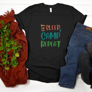 Sleep Camp Wiederholung essen - Das ultimative Cam T-Shirt