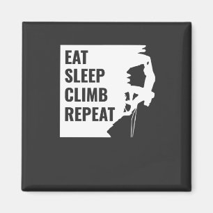 Sleep Climb essen Wiederholung Magnet