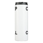 SLEEP CLOWNS ESSEN THERMOSBECHER (Rückseite)