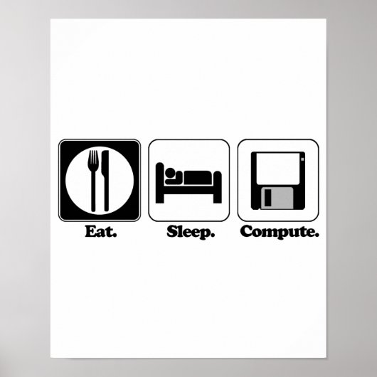 Sleep-Computer Poster (Vorne)