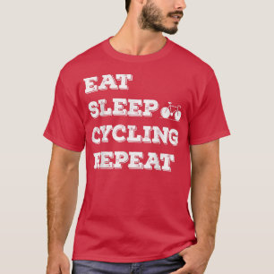 Sleep Cycling Repeat Bicycle T-Shirt