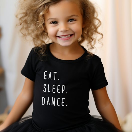 Sleep Dance Ballerina Niedlich Girl T-Shirt