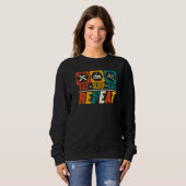Sleep Data Analyst Wiederholen Statistik Scienti Sweatshirt (Vorne ganz)