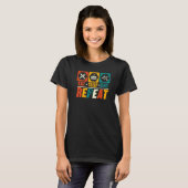 Sleep Data Analyst Wiederholen Statistik Scienti T-Shirt (Vorne ganz)