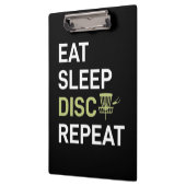 Sleep Disk Golf wiederholen Klemmbrett (Links)