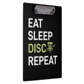 Sleep Disk Golf wiederholen Klemmbrett (Rechts)
