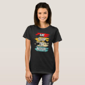 Sleep Fly wiederholen T-Shirt (Vorne ganz)
