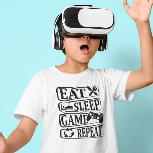 Sleep Game Eat Repeat T - Shirt