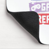 Sleep Game Repetiercontroller essen Mousepad (Ecke)