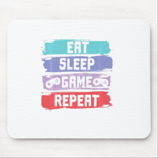 Sleep Game Repetiercontroller essen Mousepad