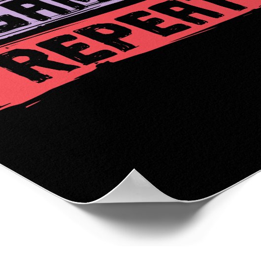 Sleep Game Repetiercontroller essen Poster (Ecke)