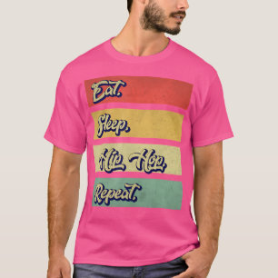 Sleep Hip Hop Wiederholen Funny Hip Hop Rapper Ret T-Shirt