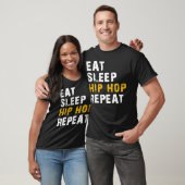 Sleep Hip Hop wiederholen T-Shirt (Unisex)