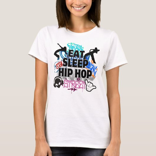 Sleep Hiphop.w essen T-Shirt (Vorderseite)
