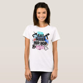 Sleep Hiphop.w essen T-Shirt (Vorne ganz)