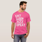 Sleep Jazz Repeat - Music T-Shirt (Vorne ganz)