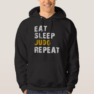 Sleep Judo wiederholen Hoodie