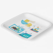 Sleep K-Drama essen & wiederholen Pappteller (Gewinkelt)