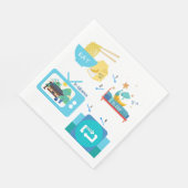 Sleep K-Drama essen & wiederholen Serviette (Ecke)