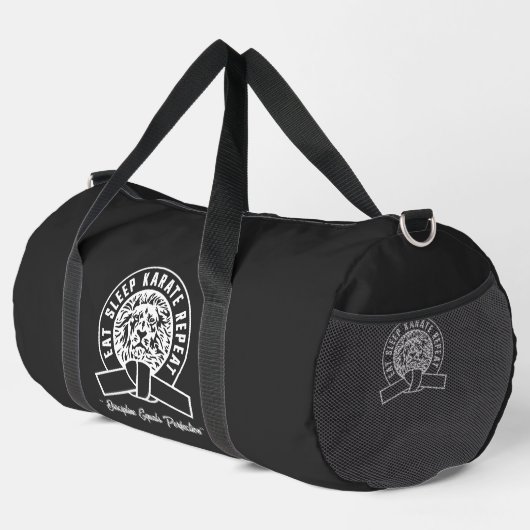 Sleep Karate Wiederholung essen - Disziplin = Perf Duffle Bag (Rechte Ecke)