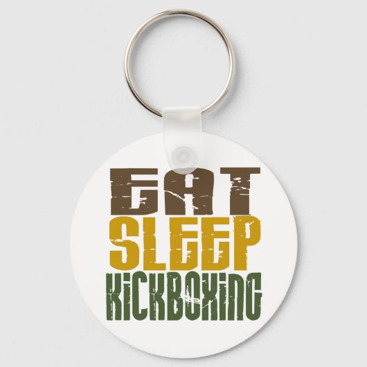 Sleep Kickboxing 1 Schlüsselanhänger (Vorderseite)