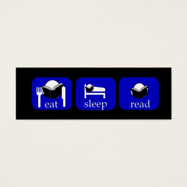 Sleep lesen Booklover's Lesezeichen zu Anpassen (Vorderseite)