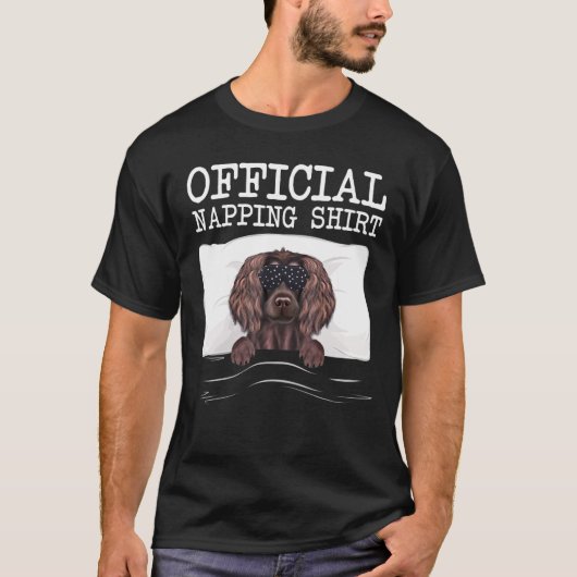 Sleep Mask Official Napping Boykin Spaniel Sleepin T-Shirt (Vorderseite)