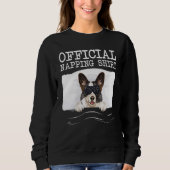 Sleep Mask Official Napping Cardigan Welsh Corgi S Sweatshirt (Vorderseite)