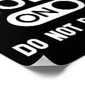 Sleep Mode On Please Don't Disturb I'm Sleeng I Lo Poster (Ecke)