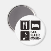 Sleep Music - Black Magnet (Vorderseite/Rückseite)