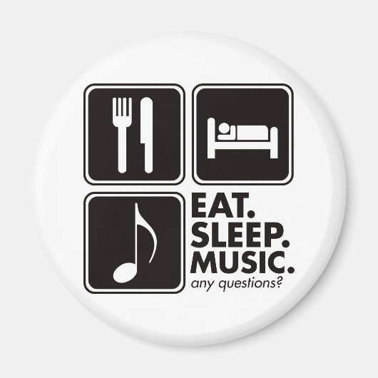 Sleep Music - Black Magnet (Vorne)