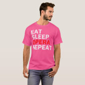 Sleep Opera Repeat - Funny Opera Sängeroper T-Shirt (Vorne ganz)