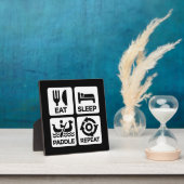 Sleep Paddle Repeat - Dragon Boat Racing Fotoplatte (InSitu)