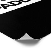 Sleep Paddle Repeat - Dragon Boat Racing Poster (Ecke)