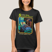 Sleep Paralysis Demon Sarcastic Retro Funny Adult T-Shirt (Vorderseite)