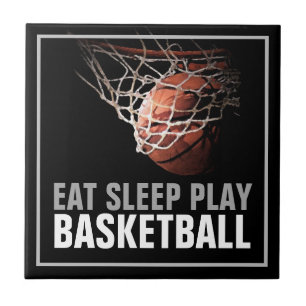 Sleep Play Basketball Motivierend Fliese