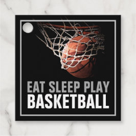 Sleep Play Basketball Motivierend Geschenkanhänger