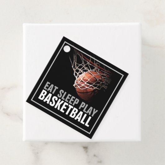 Sleep Play Basketball Motivierend Geschenkanhänger (Beispiel)
