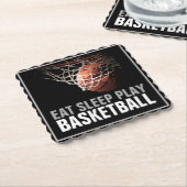 Sleep Play Basketball Motivierend Untersetzer (angewinkelt)