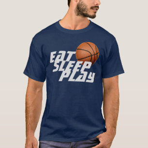 Sleep Play Basketball T - Shirt essen - Navy Blue