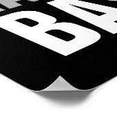 Sleep Play Blue Basketball spielen Poster (Ecke)