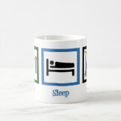 Sleep Play Drums essen Kaffeetasse (Mittel)