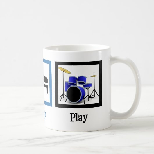 Sleep Play Drums essen Kaffeetasse (Rechts)