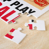 Sleep Play Football Pop Art Puzzle (Seite)